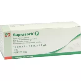 SUPRASORB F Apósito de lámina para heridas, rollo discontinuo de 10 cm x 1 m, 1 pieza