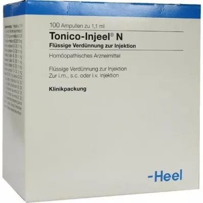 TONICO Ampollas Injeel N, 100 piezas