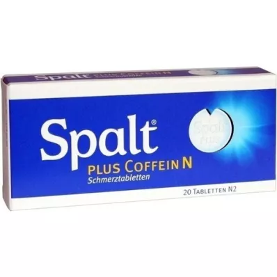 SPALT Plus tabletas de cafeína N, 20 piezas