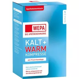 KALT-WARM Compresa 12x29 cm con banda de fijación, 1 pieza