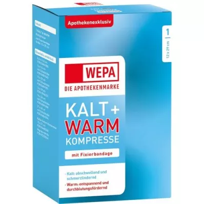 KALT-WARM Compresa 12x29 cm con banda de fijación, 1 pieza