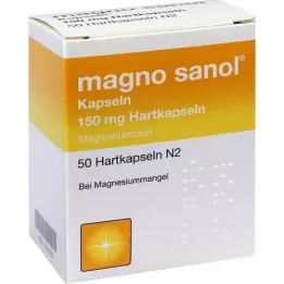 MAGNO SANOL Cápsulas, 50 piezas
