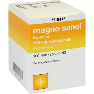 MAGNO SANOL Cápsulas, 100 piezas MAGNO SANOL Cápsulas, 100 piezas