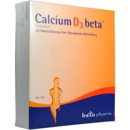 CALCIUM Tabletas efervescentes D3 beta, 100 piezas