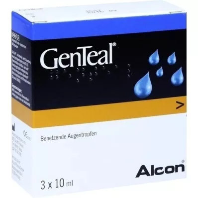 GENTEAL Gotas para los ojos, 3X10 ml