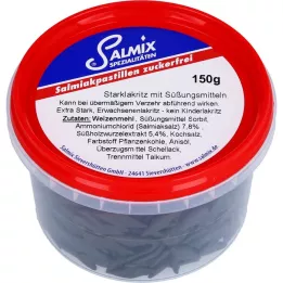 SALMIX Pastillas de salmiac sin azúcar, 150 g