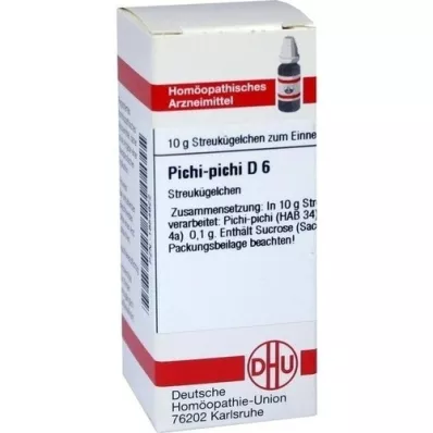 PICHI-pichi D 6 glóbulos, 10 g PICHI-pichi D 6 glóbulos, 10 g