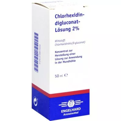 CHLORHEXIDINDIGLUCONAT Solución concentrada al 2%, 50 ml