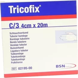 TRICOFIX Vendaje tubular tamaño C 4 cm x 20 m, 1 pieza
