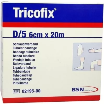 TRICOFIX Vendaje tubular tamaño D 6 cm x 20 m, 1 pieza