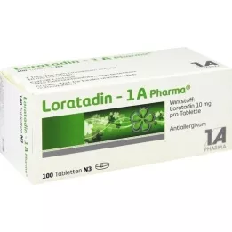 LORATADIN-1A tabletas farmacéuticas, 100 piezas