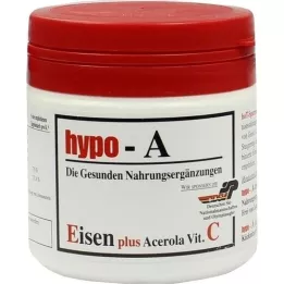 HYPO Cápsulas de vitamina C de hierro + acerola, 120 st