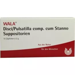 DISCI/Supositorios Pulsatilla comp.cum Stanno, 10X2 g