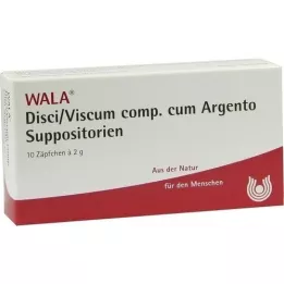 DISCI/Supositorios Viscum comp.cum Argento, 10X2 g