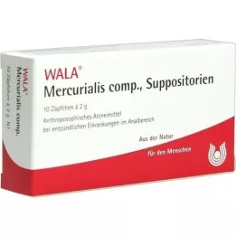 MERCURIALIS COMP.Supositorios, 10X2 g