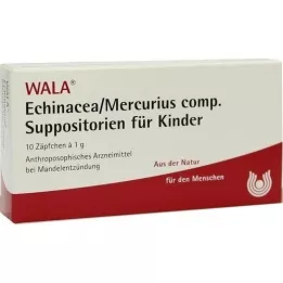 ECHINACEA/MERCURIUS comp. Supositorios para niños, 10X1 g