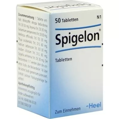 SPIGELON Tabletas, 50 piezas