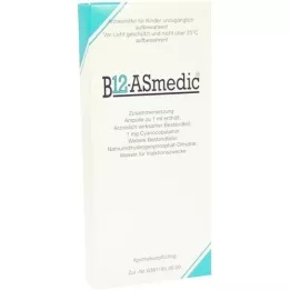 Ampollas B12 ASMEDIC , 10X1 ml