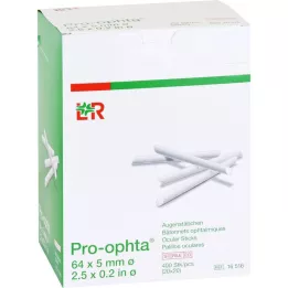 PRO-OPHTA Hisopos oculares estériles, 400 unidades