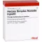 HERPES SIMPLEX Ampollas Nosode Injeel, 10 piezas