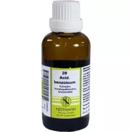 ACIDUM BENZOICUM KOMPLEX Dilución nº 28, 50 ml