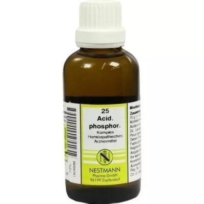 ACIDUM PHOSPHORICUM KOMPLEX Dilución nº 25, 50 ml
