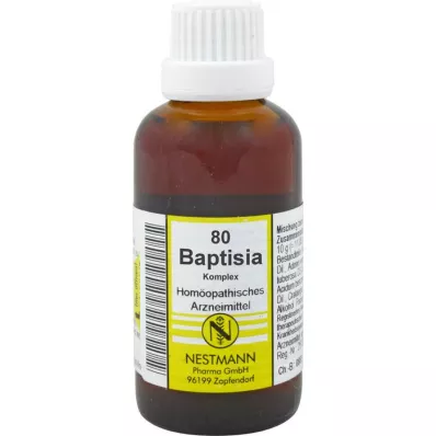 BAPTISIA KOMPLEX Dilución nº 80, 50 ml