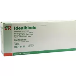 IDEALBINDE Lohmann 6 cmx5 m con bucle, 10 piezas