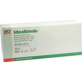 IDEALBINDE Lohmann 10 cmx5 m con bucle, 10 piezas