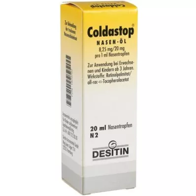 COLDASTOP Aceite para la nariz, 20 ml