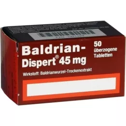 BALDRIAN DISPERT 45 mg comprimidos recubiertos, 50 unidades