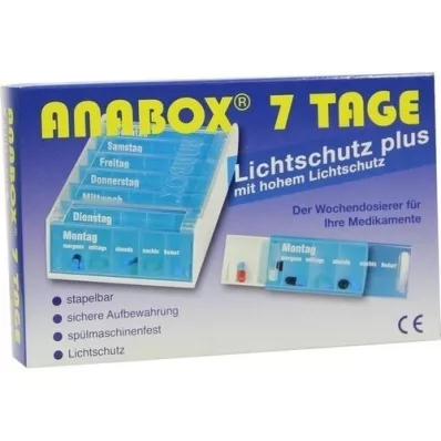ANABOX Protección solar 7 días plus, 1ud