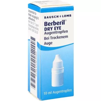 BERBERIL Gotas para los ojos para el ojo seco, 10 ml