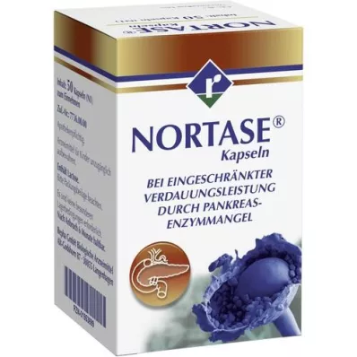 NORTASE Cápsulas, 50 piezas