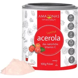 ACEROLA Vitamina C 100% natural en polvo, 100 g