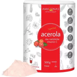 ACEROLA Vitamina C 100% natural en polvo, 500 g