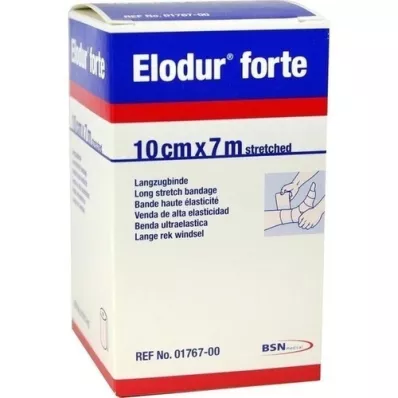 ELODUR vendaje de compresión fuerte 10 cm x 7 m, 1 pieza