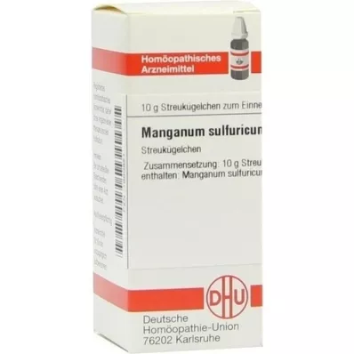 MANGANUM SULFURICUM D 6 glóbulos, 10 g