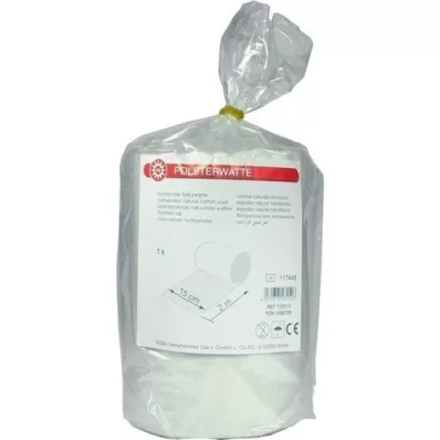 POLSTERWATTE enrollado 15 cmx2 m, 1 pieza POLSTERWATTE enrollado 15 cmx2 m, 1 pieza