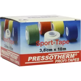 PRESSOTHERM Cinta deportiva 3,8 cm x 10 m blanca, 1 unidad