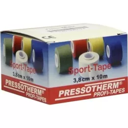 PRESSOTHERM Cinta deportiva 3,8 cm x 10 m azul, 1 unidad