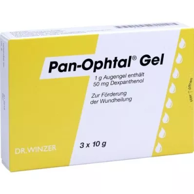 PAN OPHTAL Gel, 3X10g
