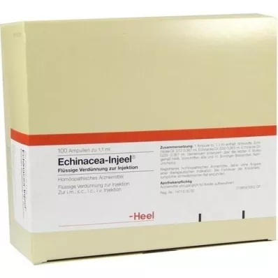 ECHINACEA INJEEL Ampollas, 100 piezas