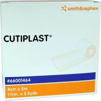 CUTIPLAST Apósito para heridas de 4 cm x 5 m en dispensador, 1 p