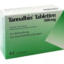 TANNALBIN Tabletas, 50 piezas