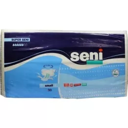 SUPER SENI Pantalones de incontinencia para adultos talla 1 S, 30 piezas