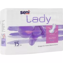 SENI Compresas para incontinencia femenina super, 15 unidades