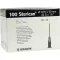 STERICAN Cánulas Luer-Lok 0,70x30 mm tamaño 12 negro, 100 piezas