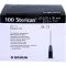 STERICAN Cánulas Luer-Lok 0,70x30 mm tamaño 12 negro, 100 piezas