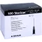 STERICAN Cánulas Luer-Lok 0,70x30 mm tamaño 12 negro, 100 piezas